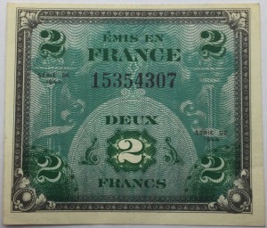 2 francs 1944