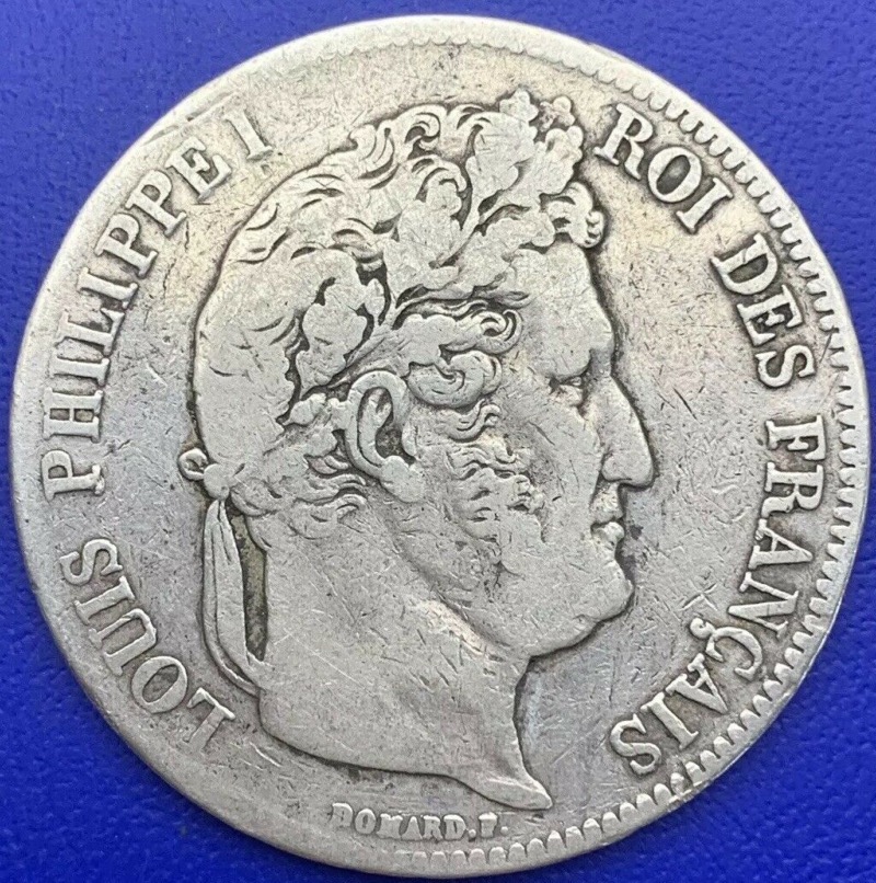 5 francs Louis Philippe I 1839 A