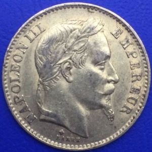 Monnaie Or, 20 Francs Or, Napoléon III Tête Laurée, 1867 BB, Strasbourg