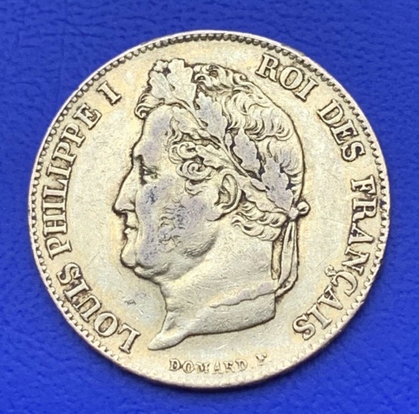 20 Francs or Louis Philippe Ier 1841A