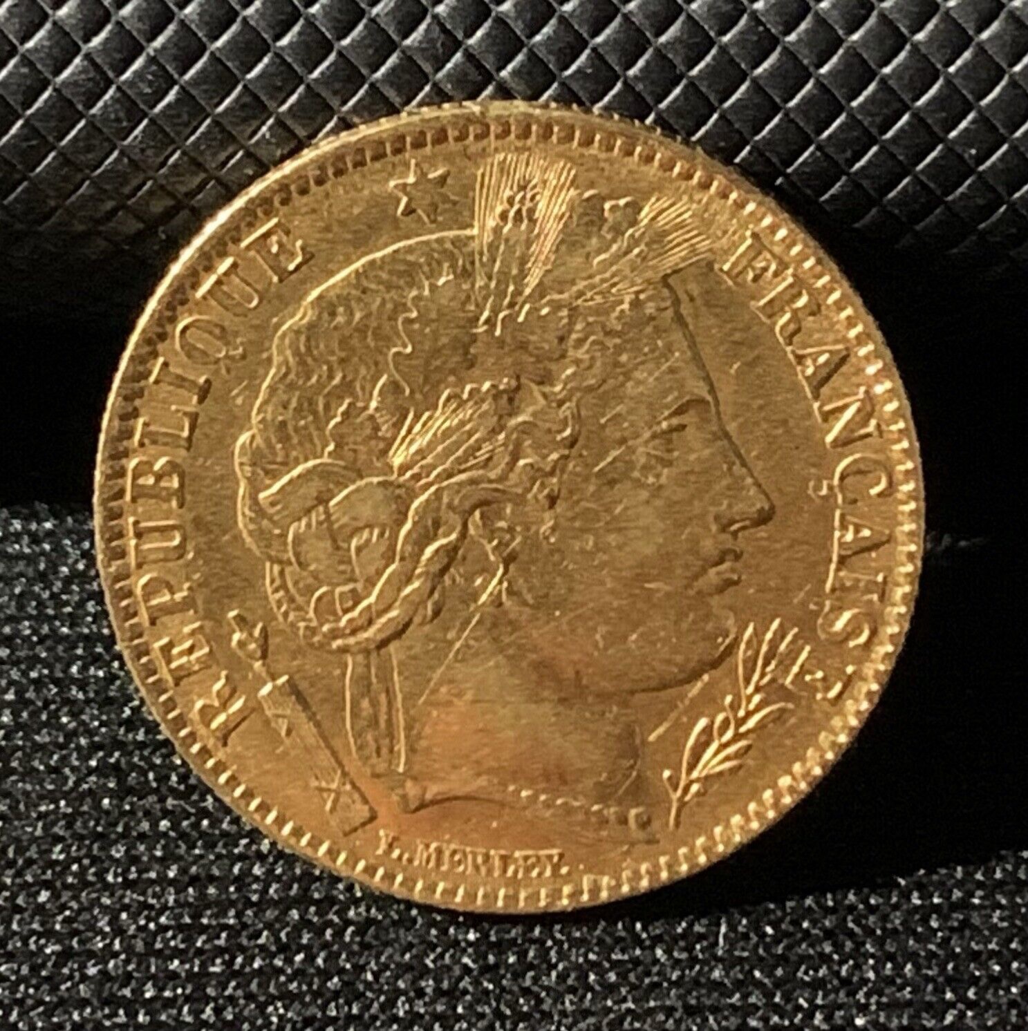 10 Francs or Cérès 1850 A