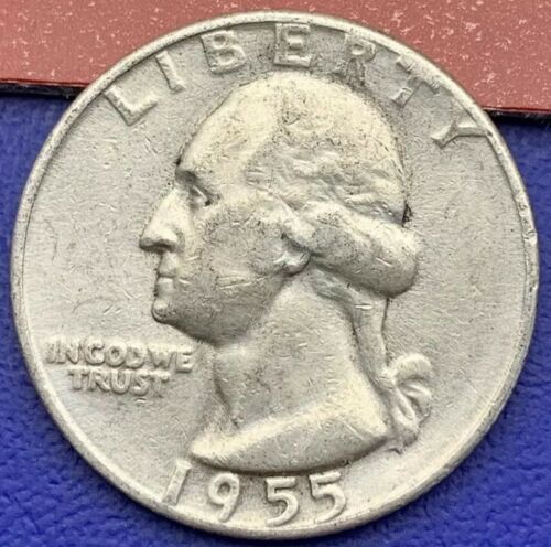 Quarter Dollar Washington 1955 (argent) Etats-Unis
