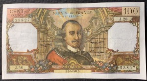 100 Francs Corneille 1964 J28