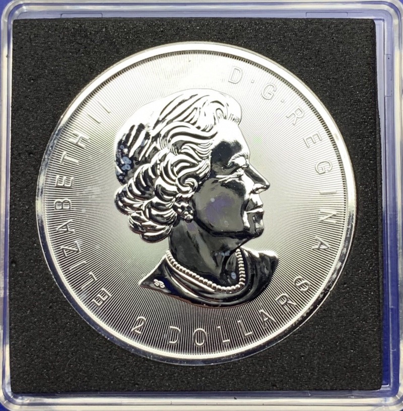 3/4 OZ Argent 999,9 Canada 2 Dollars 2016