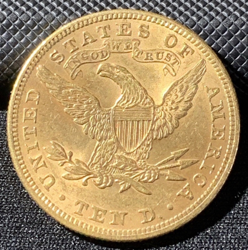 10 dollars or Liberty 1897, Etats-unis