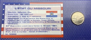 Etats-Unis Quarter dollar État du Missouri UNC, année 2003