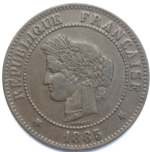 Ceres 5 centimes 1885 A 