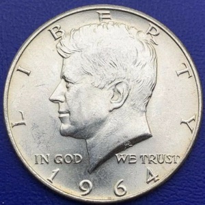 1/2 Dollar - "Kennedy Half dollar" - 1964 - États-Unis