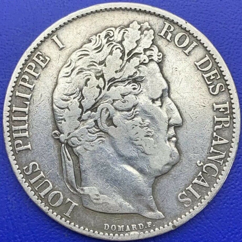 5 francs Louis Philippe I 1844 A