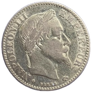 10 Francs or Napoléon III Tête Laurée 1862BB
