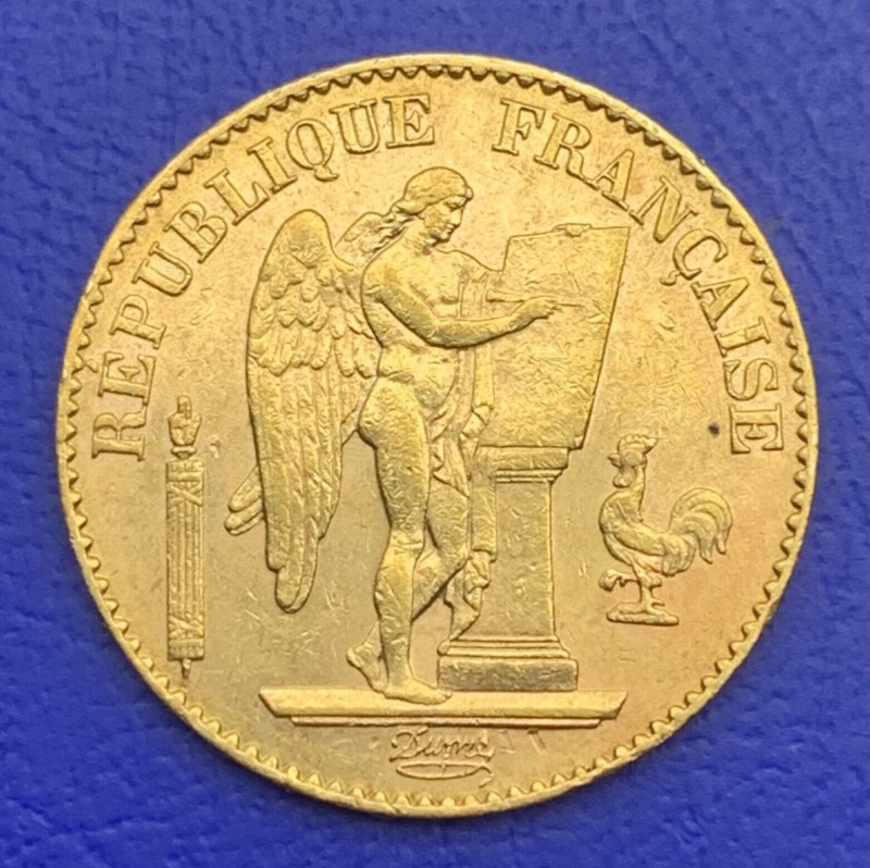 20 Francs Or Génie 1892 A