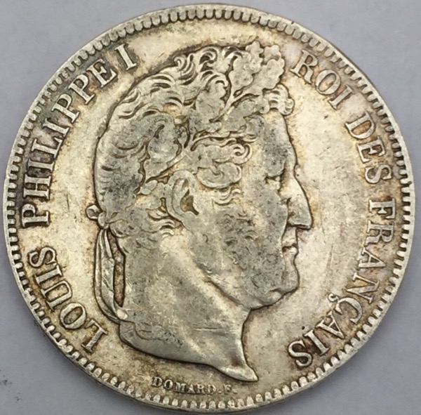 5 francs Louis Philippe Ier 1832 MA
