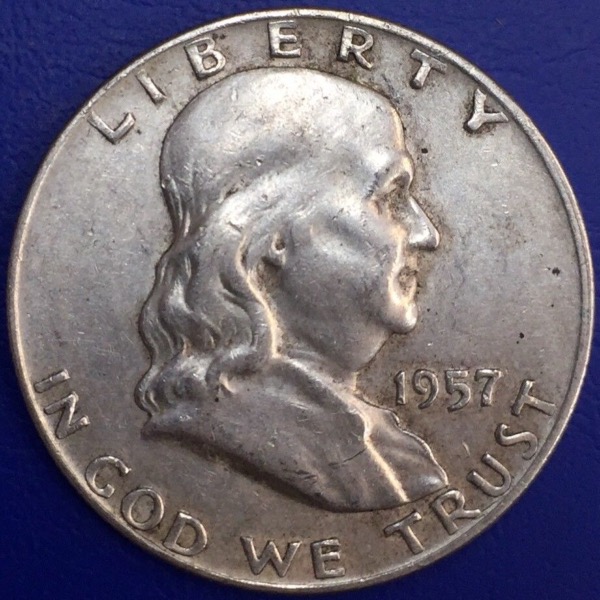 Half dollar Franklin 1957 États-Unis Denver 