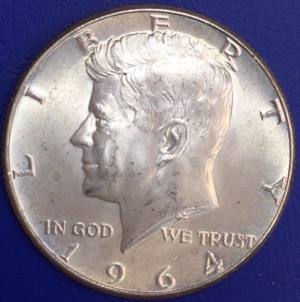 Half dollar Kennedy 1964 États-Unis