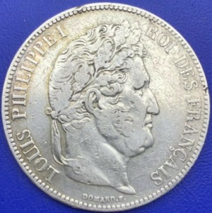 5 francs Louis Philippe I 1834 H