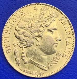 20 Francs Or Cérès 1851 A