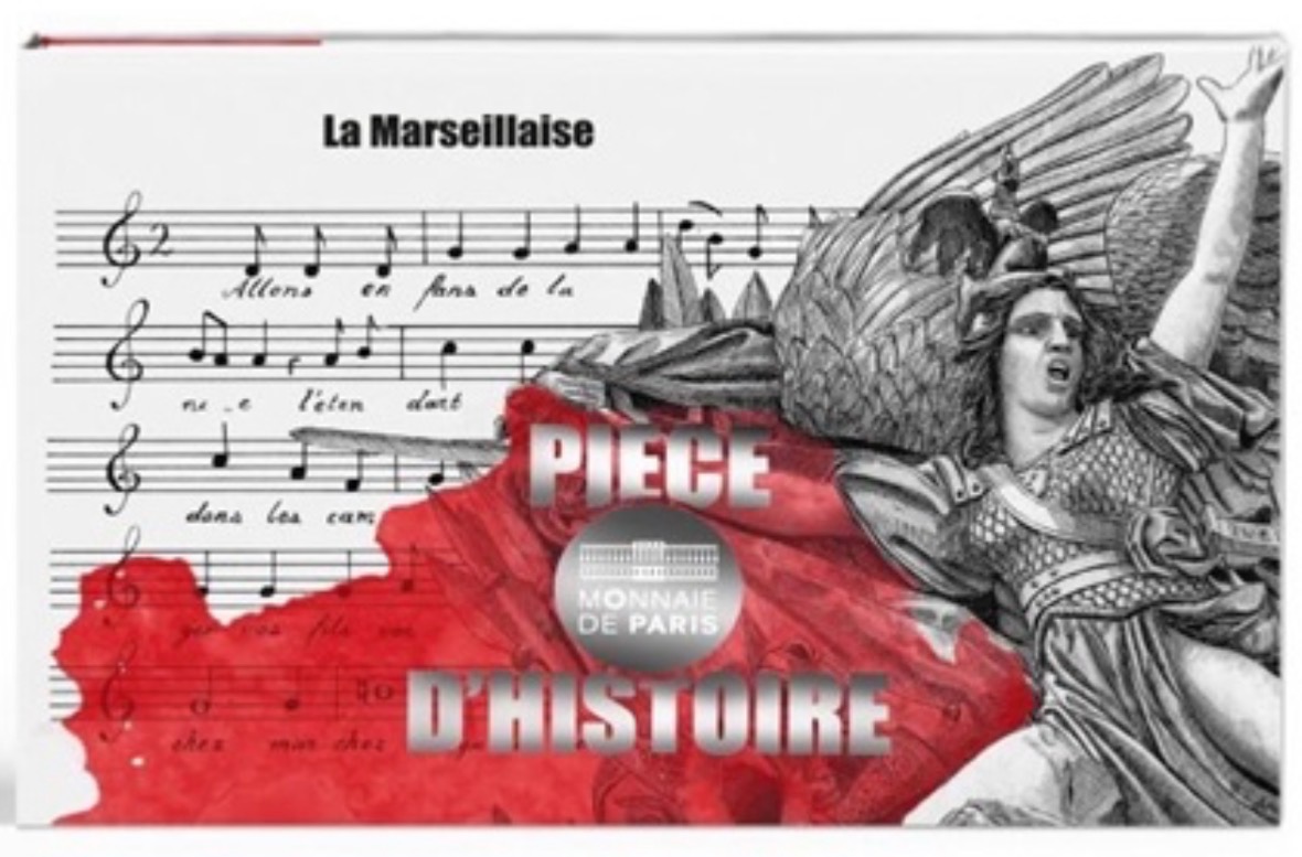50 euro 2019 coffret la marseillaise 