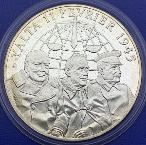 Médaille Argent 39-45 - Yalta Février 1945