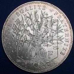 Pièce de 100 francs Panthéon 1983