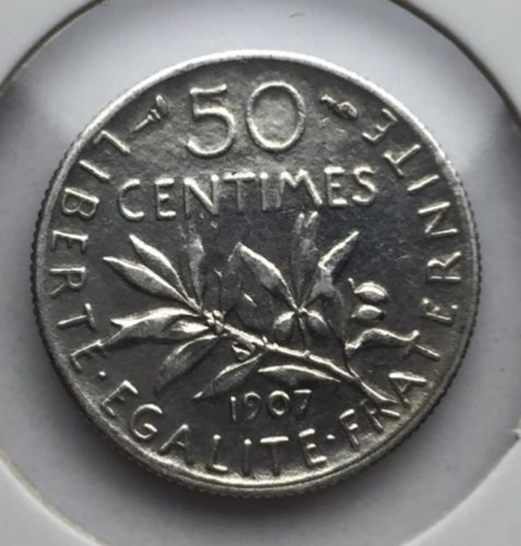 Semeuse 50 centimes 1907
