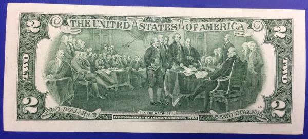 Billet 2 dollars USA, Thomas Jefferson, 2013, Richemond