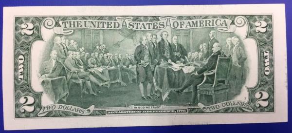 Etats-Unis, Billet de 2 dollars, 2009, New York