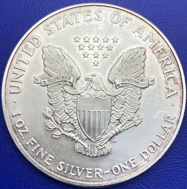 États-Unis USA One Dollar Silver Eagle 31,10g 1997
