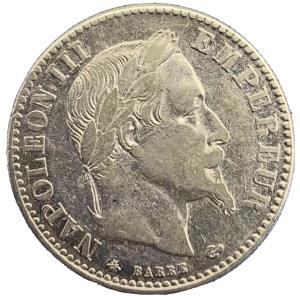 10 Francs or Napoléon III Tête Laurée 1862A