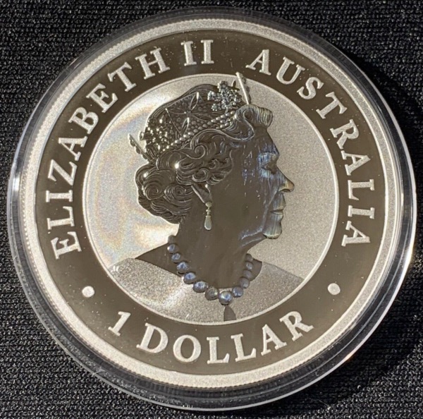 1 Oz Kookaburra Australie 2019 Argent 9999 Neuve sous capsule