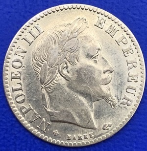 10 Francs or Napoléon III Tête Laurée 1868 BB