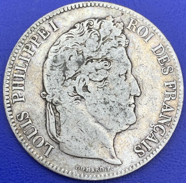 5 francs Louis Philippe I 1833 T argent