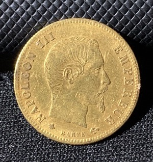 5 Francs or Napoleon III 1859 BB
