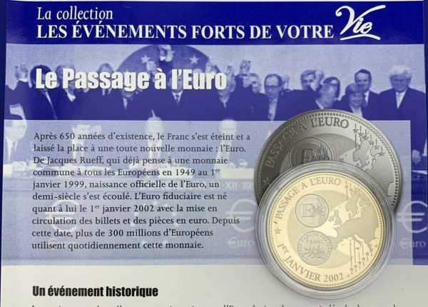 Médaille BU, Le passage à l’Euro