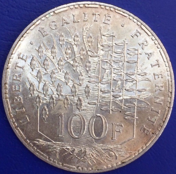 100 Francs - Panthéon - 1983