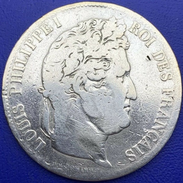 5 francs Louis Philippe I 1832W