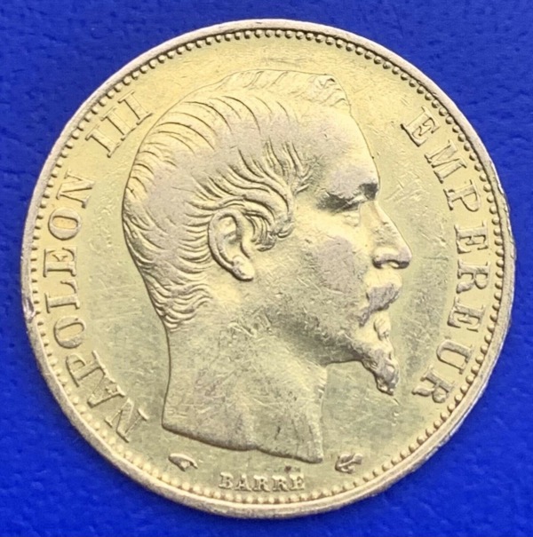20 Francs Or Napoléon III 1859 A