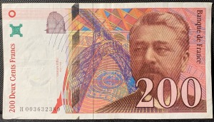 200 Francs Gustave Eiffel 1995