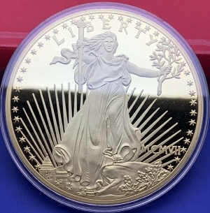 Médaille 20 Dollars double Eagle 1907