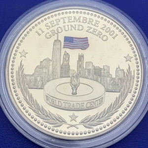 Médaille BU, 11 Septembre 2001, Ground Zero