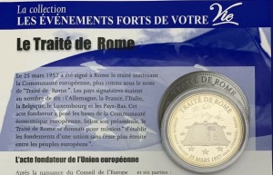 Médaille BU, Le Traité de Rome