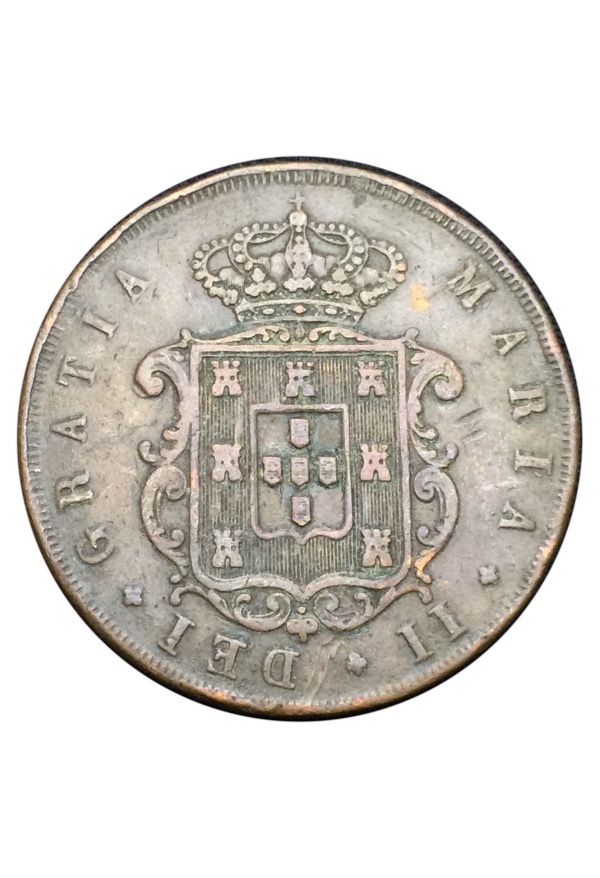Portugal 20 reis Marie 1847