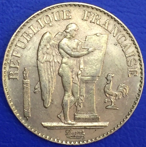 20 Francs or Génie debout 1897