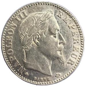 10 Francs or Napoléon III Tête Laurée 1862A