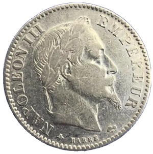 10 Francs or Napoléon III Tête Laurée 1866A