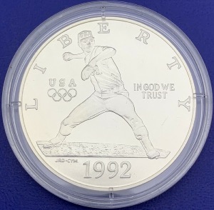1 Dollar 1992, Argent, Etats-Unis