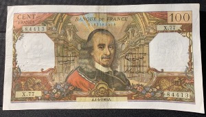 100 Francs Corneille 1965 X77
