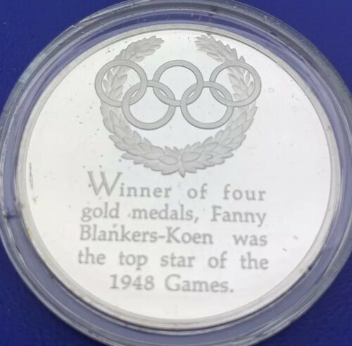 Médaille argent, Histoire des Jeux Olympiques, Londres 1948