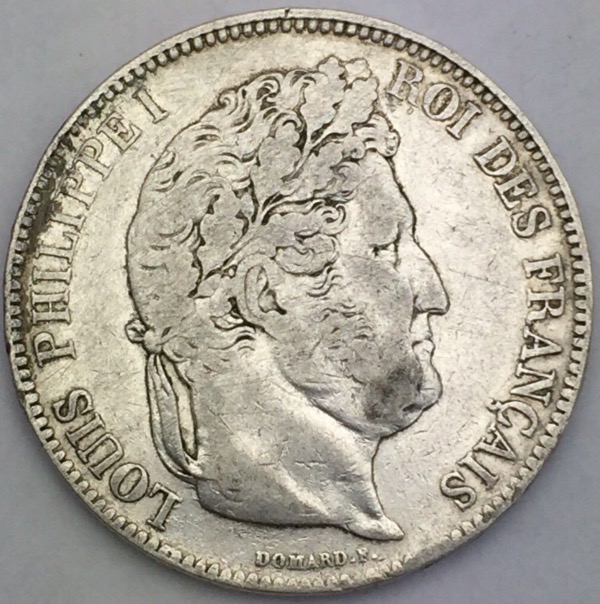 5 francs Louis Philippe Ier 1832 D