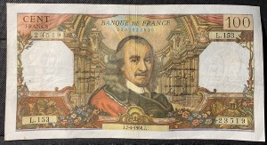 100 Francs Corneille 1966 L153