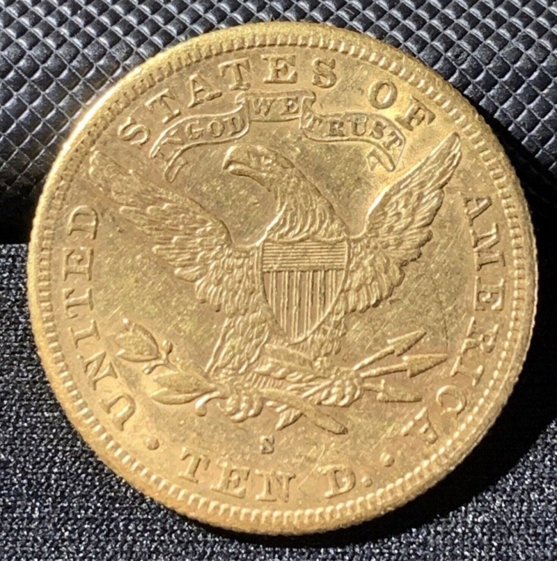 10 dollars or Liberty 1887 S, Etats-unis